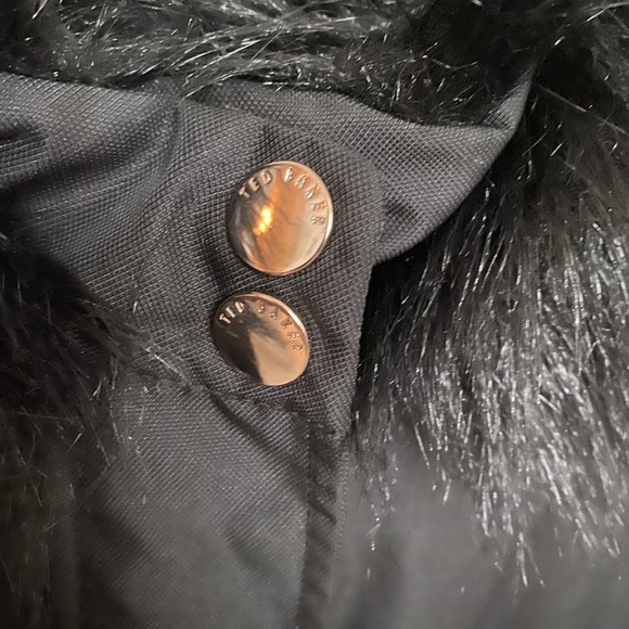 Ted baker - fur hooded jacket - Picture 5 of 7